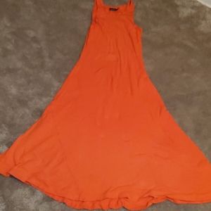 Orange Sunkist dress